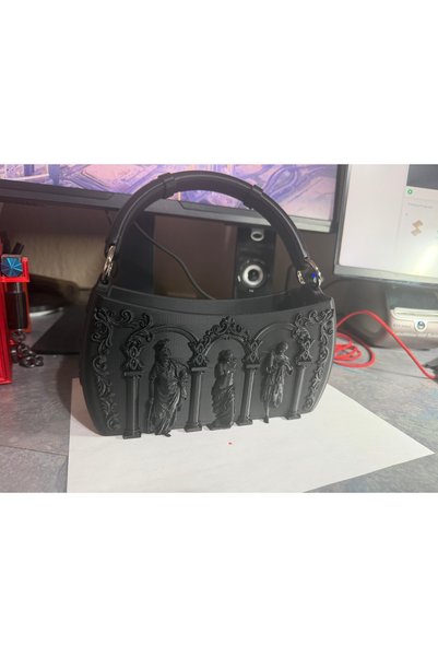 Della 3D Printing Bag with Ancient Greek Design