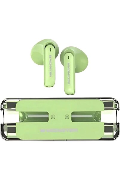 MONSTER JB Q Airmars XKT08 Wireless ENC Gaming Headphones (Green)