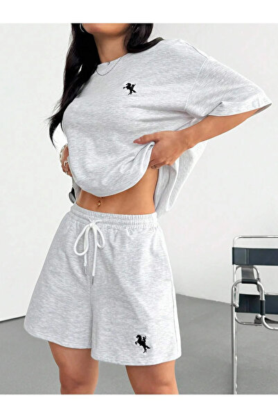 Marwah collection -Women's 2-Piece Set Gray Color Oversize 1St Class Quality ...