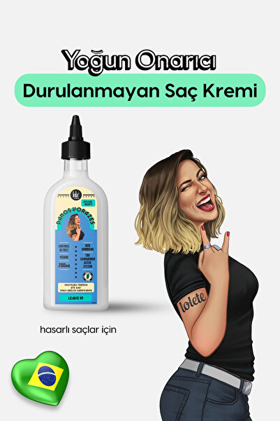 Lola From Rio Danos Vorazes Hasarlı Saçlar İçin, Bağ Onarıcı Durulanmayan Saç...