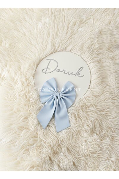 cansınevent Bebek Kapı Süsü | Doğum Odası / Hastane Odası Kapı Süsleme Fiyonk...