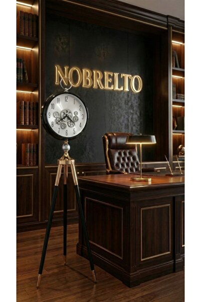 NOBRELTO Exclusive Serisi: Hareketli Çarklı, Endüstriyel Tasarım Tripod Ayakl...