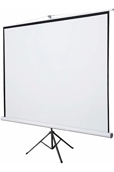 Generic Portable 180x180cm Projector Screen - Tripod Stand for Indoor & Outdoor Use, 4K Compatible, Roll-up,