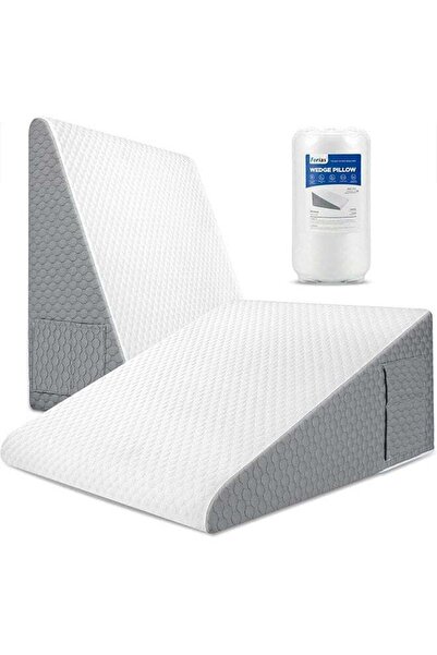 Generic 1 pcs Wedge Pillow for Sleeping Bed Wedge Pillow for After Surgery Tr...