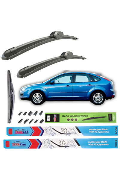 TEAMCAR Ștergătoare de parbriz Ford Focus II 5 uși (2004-2008) Set complet
