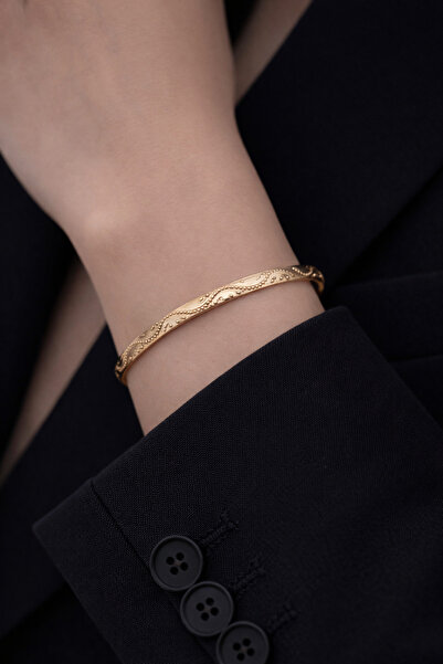 Bellasmi Butik Çelik ayarlanabilir kelepçe model bileklik