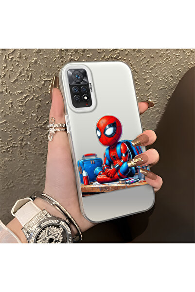 Hontinga حافظة ريدمي نوت 12 برو 4G متوافقة مع نمط سبايدر مان، مقاومة للصدمات،...