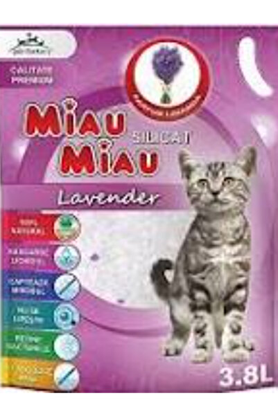 MIAU MIAU Cat litter Silicate Lavender 3.8