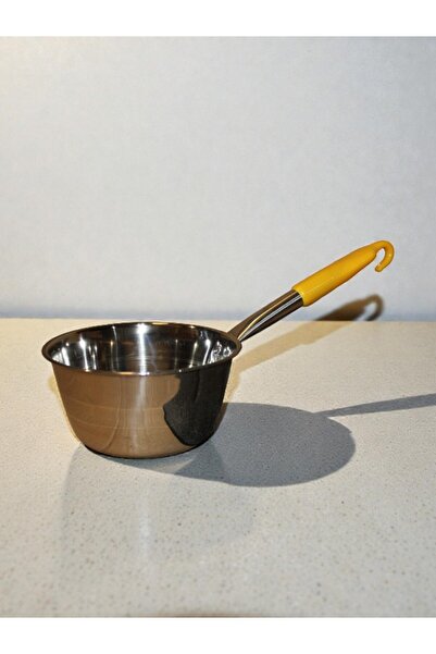 WDA Stainless Steel Milk Sauce Pan with Heat Resistant Handle. 16cm.