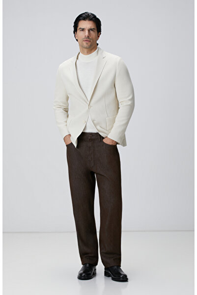 Network Kahverengi Denim Pantolon