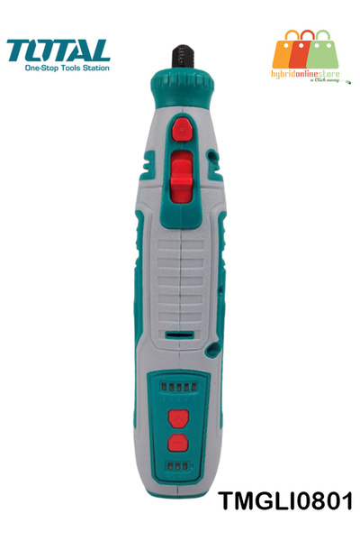 Generic TOTAL 8V Cordless Lithium-Ion Mini Grinder Tool Kit with Type-C Charging & 67 Accessories