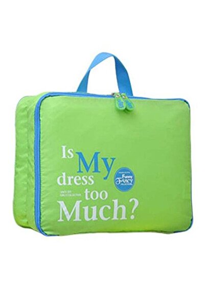 Generic 5-Piece Makeup Organiser Bag Set Green/Blue