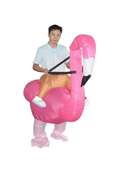 Generic زي فلامنجو قابل للنفخ للكبار، زي فلامنجو قابل للنفخ، زي فلامنجو قابل ...