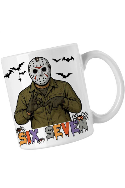 OEM Six Seven Jason Voorhees 67 Halloween Mug