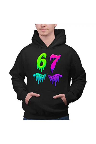 OEM Men's Hoodie Six Seven Meme 67