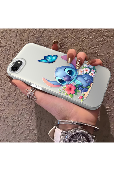 Hontinga iPhone 7/8/Se 2020 2022 Compatible Camera Protected Slim Hard Case S...