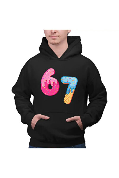 OEM Men's Hoodie Six Seven Chocolate Cream Donuts