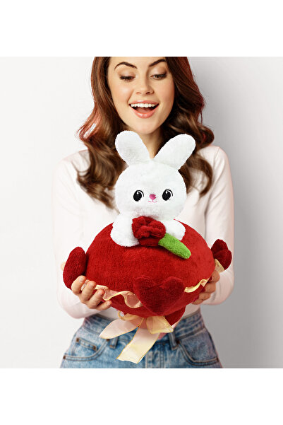 Pababo Peluş Ayıcık Aşk Buketi – Sevgiliye Özel Romantik Hediyelik