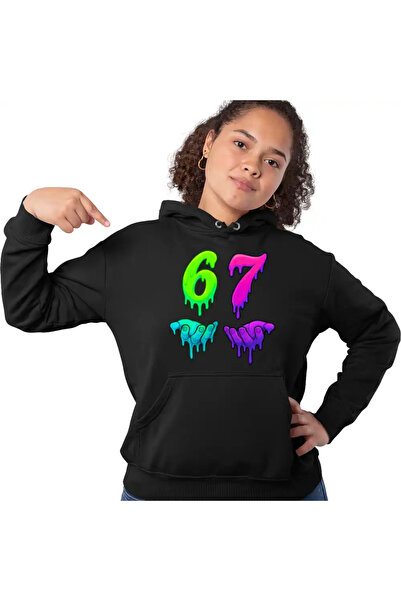 OEM Women's Hoodie Six Seven Meme 67