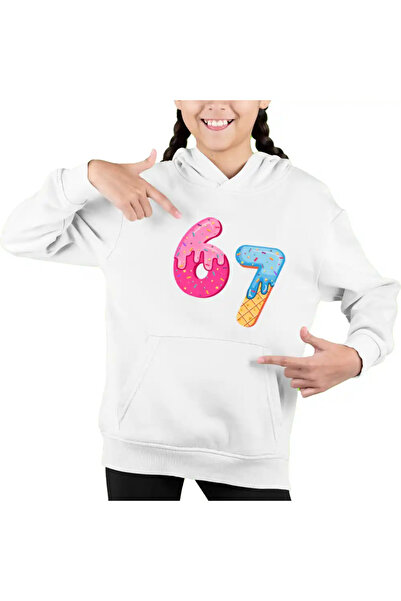 OEM Hanorac Copii Fete Six Seven Gogosi Crema Ciocolata