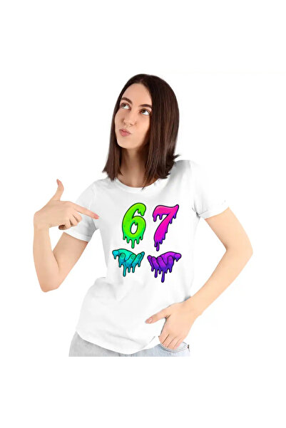 OEM Tricou Femei Six Seven Meme 67