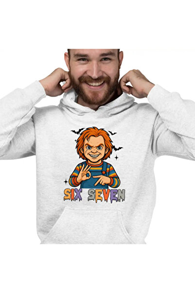 OEM Men's Hoodie Six Seven Horror Chucky 67 Halloween