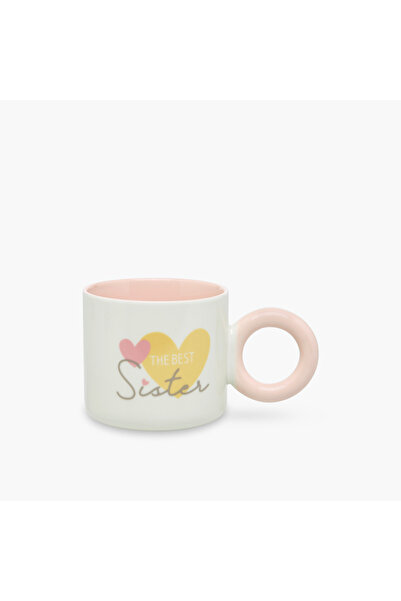 Lifestyle Printed New Bone China Mug with Handle - 320 ml