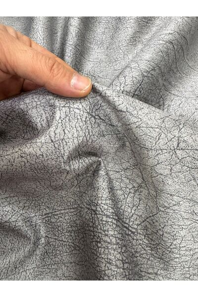 Enesar Home Nubuk Kumaş (ANTRASİT - GRİ) Döşemelik Kumaş Dijital Baskı Nubuk