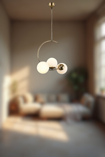 RONİSU AYDINLATMA Soluxa Sarkıt Avize – 4 Farlı Renk Seçenekli Modern Tasarım...