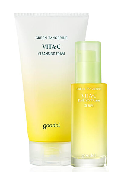 Goodal Green Tangerine Vitamin C Cleanser & Brightening Serum