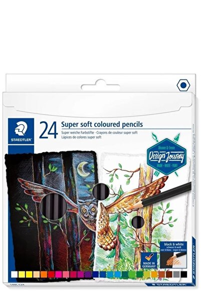 Staedtler Design Journey Super Soft colored pencils, 24 colors/set