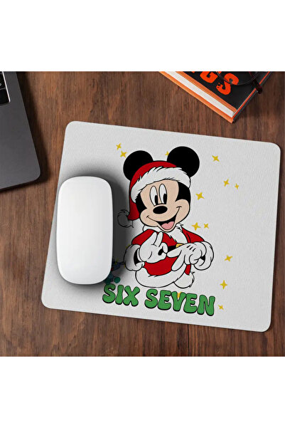 OEM Mousepad Six Seven Mickey Mouse Christmas Donald Duck