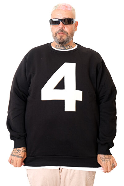 ModeXL Mode XL Oversize Bis Collar Sweat 4 U25809