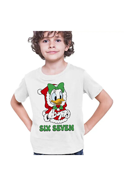 OEM Παιδικό Αγορίστικο T-Shirt Six Seven Daisy Χριστούγεννα Ντόναλντ Ντακ Μίκ...