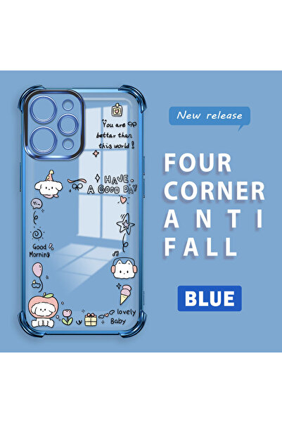 ucuc حافظة حماية من السيليكون الشفاف المتوافقة مع Redmi 12 4G، نمط إبداعي