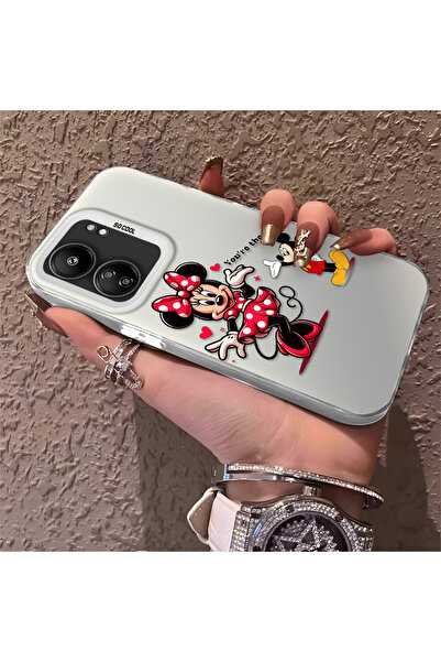 Hontinga حافظة رقيقة وصلبة متوافقة مع كاميرا Redmi 13C مع نمط ميني