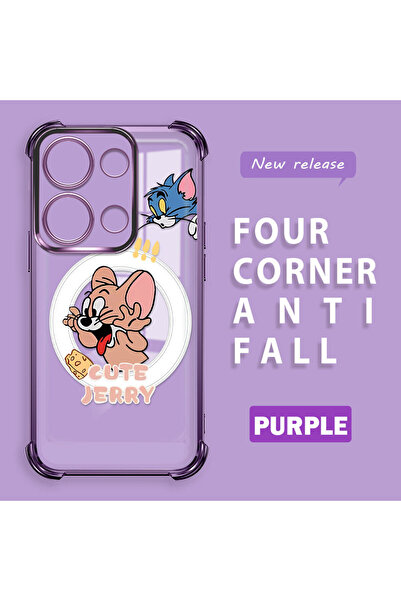 ucuc حافظة حماية من السيليكون الشفاف المتوافقة مع هاتف Redmi Note 13 Pro 4G م...