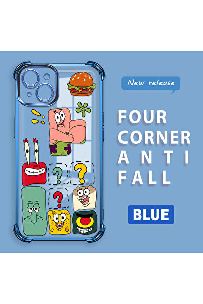 ucuc حافظة حماية شفافة متوافقة مع هاتف iPhone 15 Plus من السيليكون الشفاف سبو...