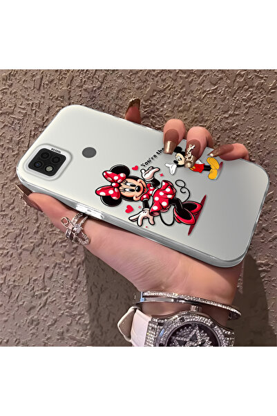 Hontinga حافظة صلبة رفيعة متوافقة مع كاميرا Poco C31 بنمط ميني