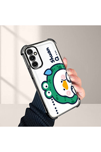 ucuc حافظة حماية من السيليكون الشفاف المتوافقة مع هاتف سامسونج جالاكسي M23، ت...