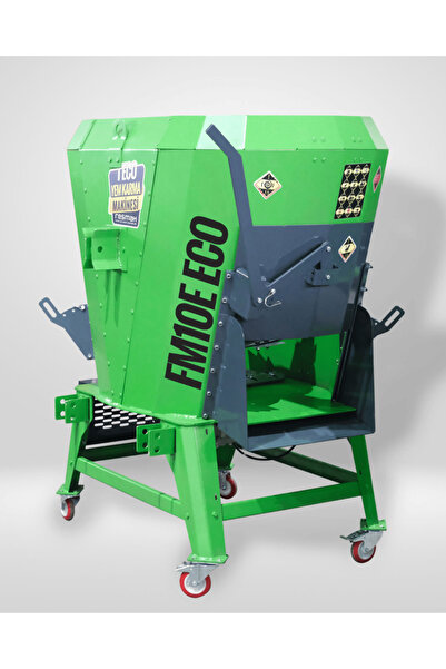 Resmak FM10E 1m3 ECO Sıkışma Önleyicili Yem Karma Makinesi 220V