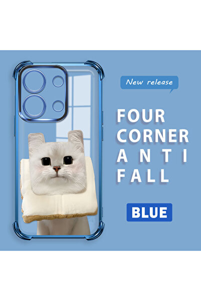 ucuc حافظة حماية من السيليكون الشفاف المتوافقة مع هاتف Redmi Note 13 4G بنمط ...