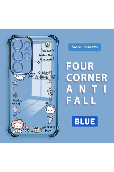 ucuc حافظة حماية من السيليكون الشفاف المتوافقة مع هاتف سامسونج جالاكسي S22 ال...