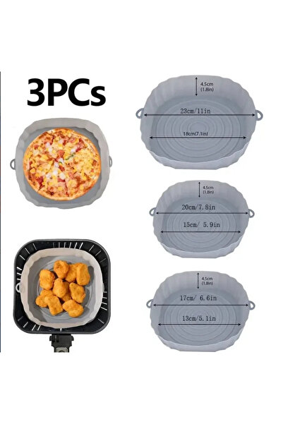 Choice3 3 قطع، قطعة واحدة، بطانة صينية قابلة لإعادة الاستخدام لقلاية الهواء، ...