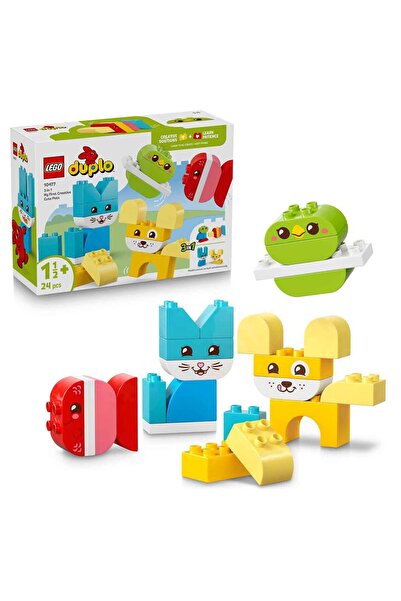 LEGO DUPLO İlk 3ü 1 Arada Yaratıcı Sevimli Hayvanlar 10477