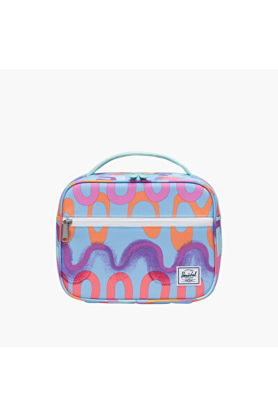 Herschel Supply Co. حقيبة غداء معزولة للأطفال من هيرشل سابلاي كو، بنقشة تجريد...