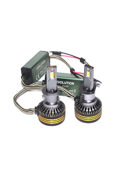 3 Tıkla Evolution Volkswagen Caddy 2003-2020 Uzun Far H1 Beyaz Led Xenon 2200...