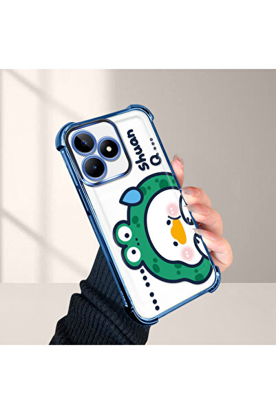 ucuc حافظة حماية من السيليكون الشفاف المتوافقة مع هاتف Realme Note 50، تصميم ...