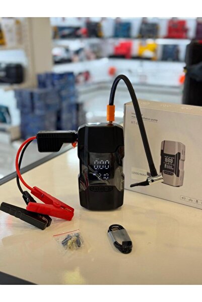 BUTOOLS ARAÇ AKÜ TAKVİYE SETİ VE LASTİK ŞİŞİRME