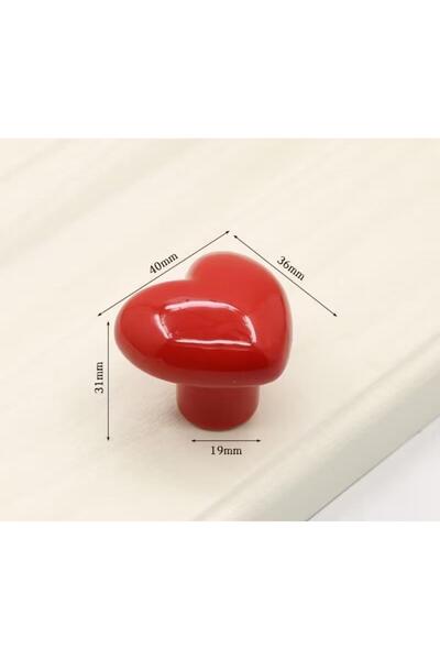 SUME Modern Kalp Kulp Bebek Çocuk Genç Odası Çekmece Dolap Mobilya Kulpu